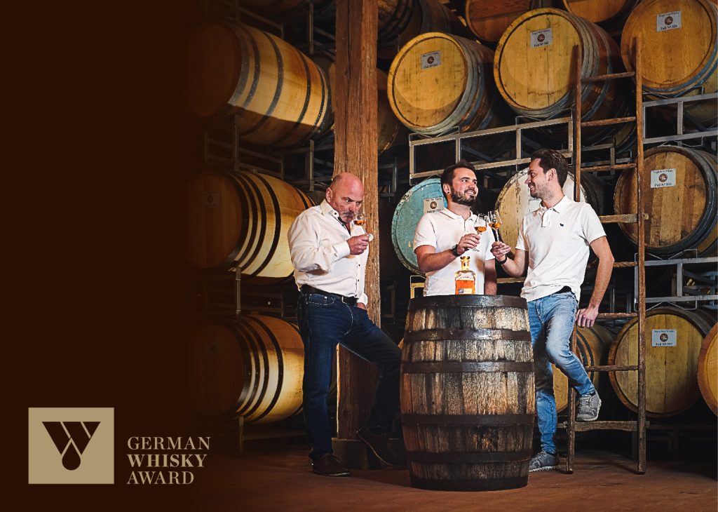 Germany Whisky Awards Brigantia als "Best Whisky Distillery 2024" nominiert
