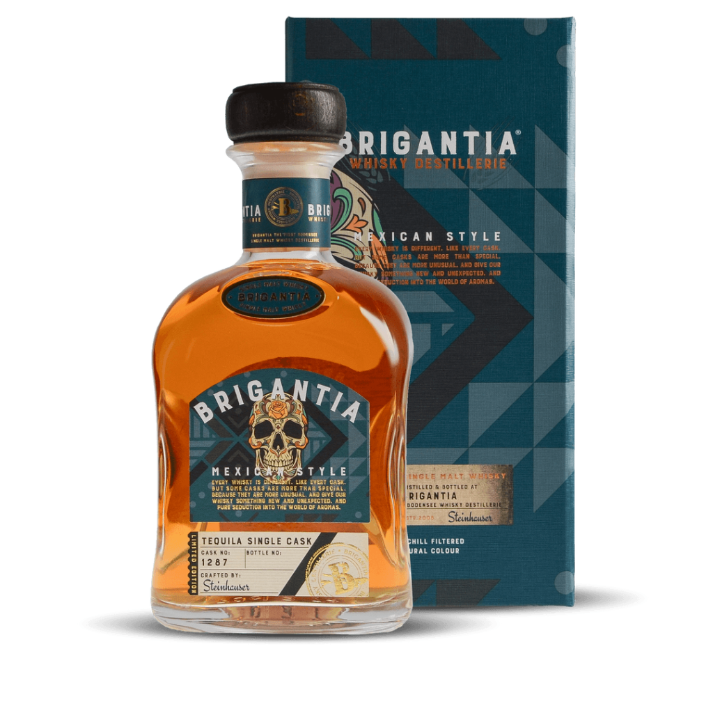 Brigantia Mexican Style Tequila Single Cask 700ml 60650079 mit Box Front