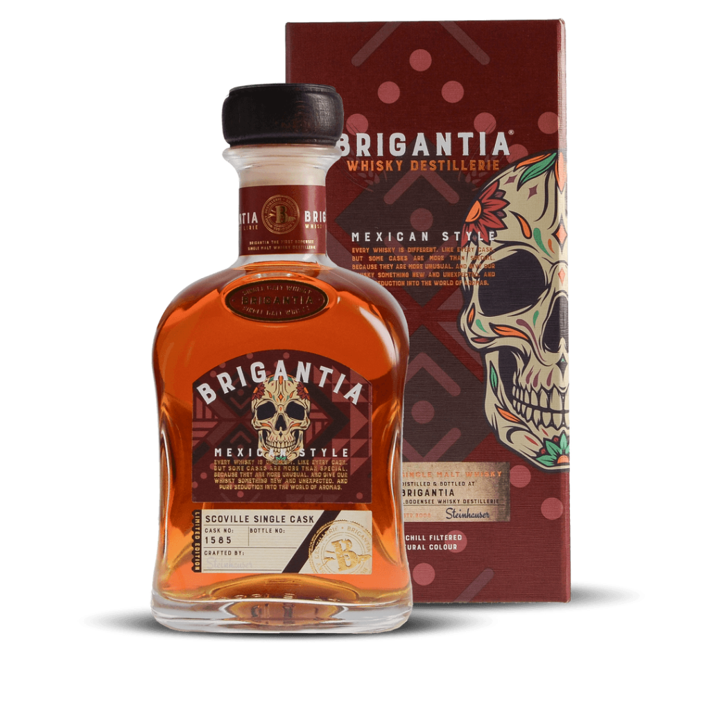 Brigantia Mexican Style Scoville Cask Finish 700ml 60650080 mit Box Front