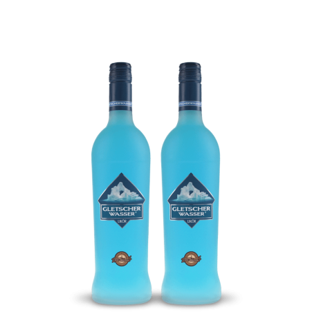 Gletscherwasser Bundle -SMALL- 2 Fl. Gletscherwasser Likör 16 % Vol. 0,7L