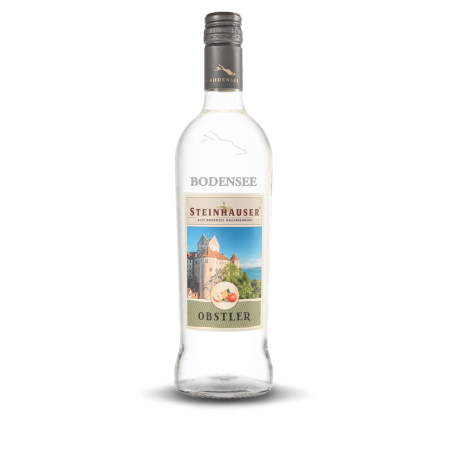 EXKLUSIV Obstler Meersburg Bodenseeflasche, QZBW