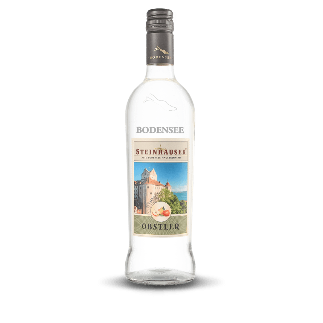 EXKLUSIV Obstler Meersburg Bodenseeflasche, QZBW