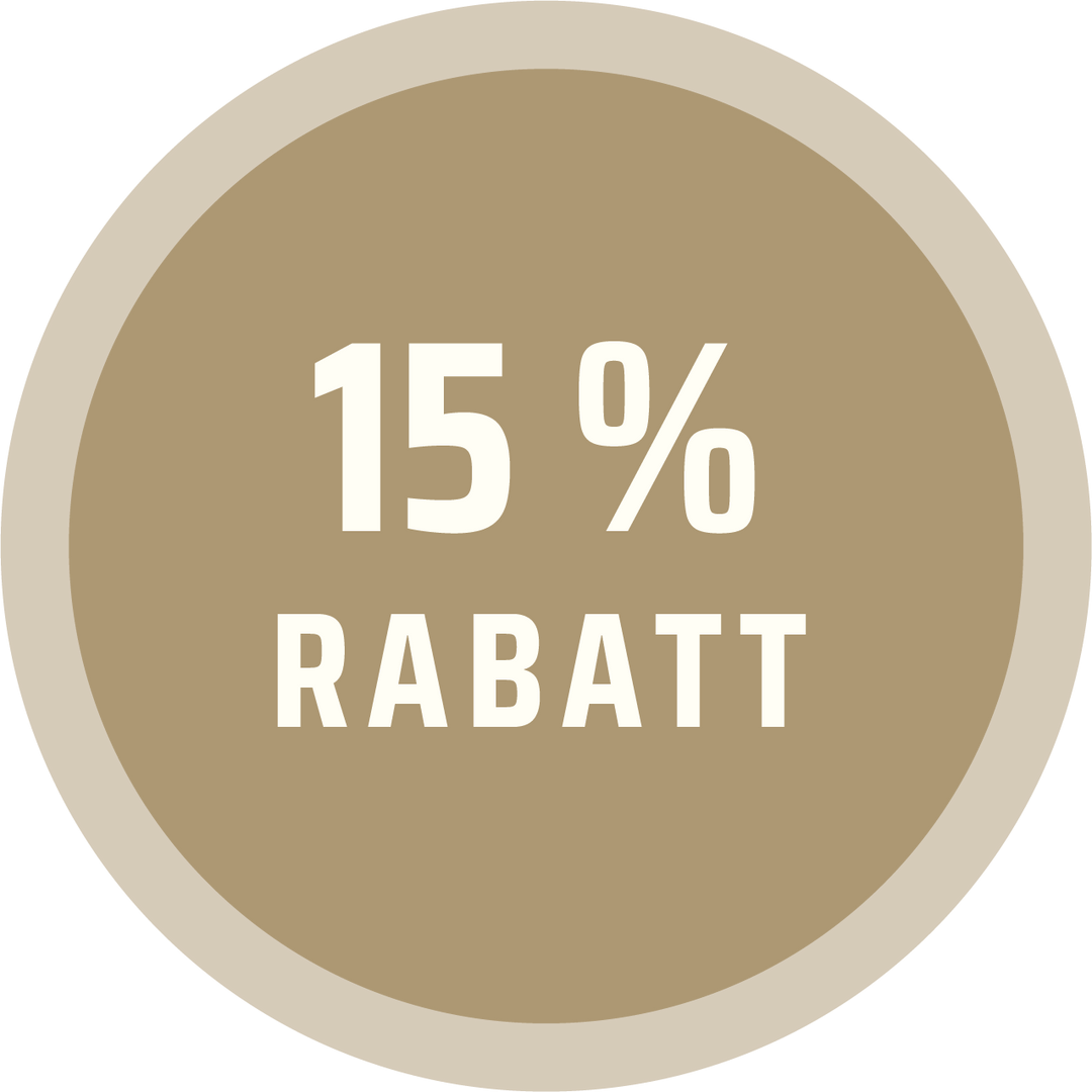 Produkt - 15 % Rabatt