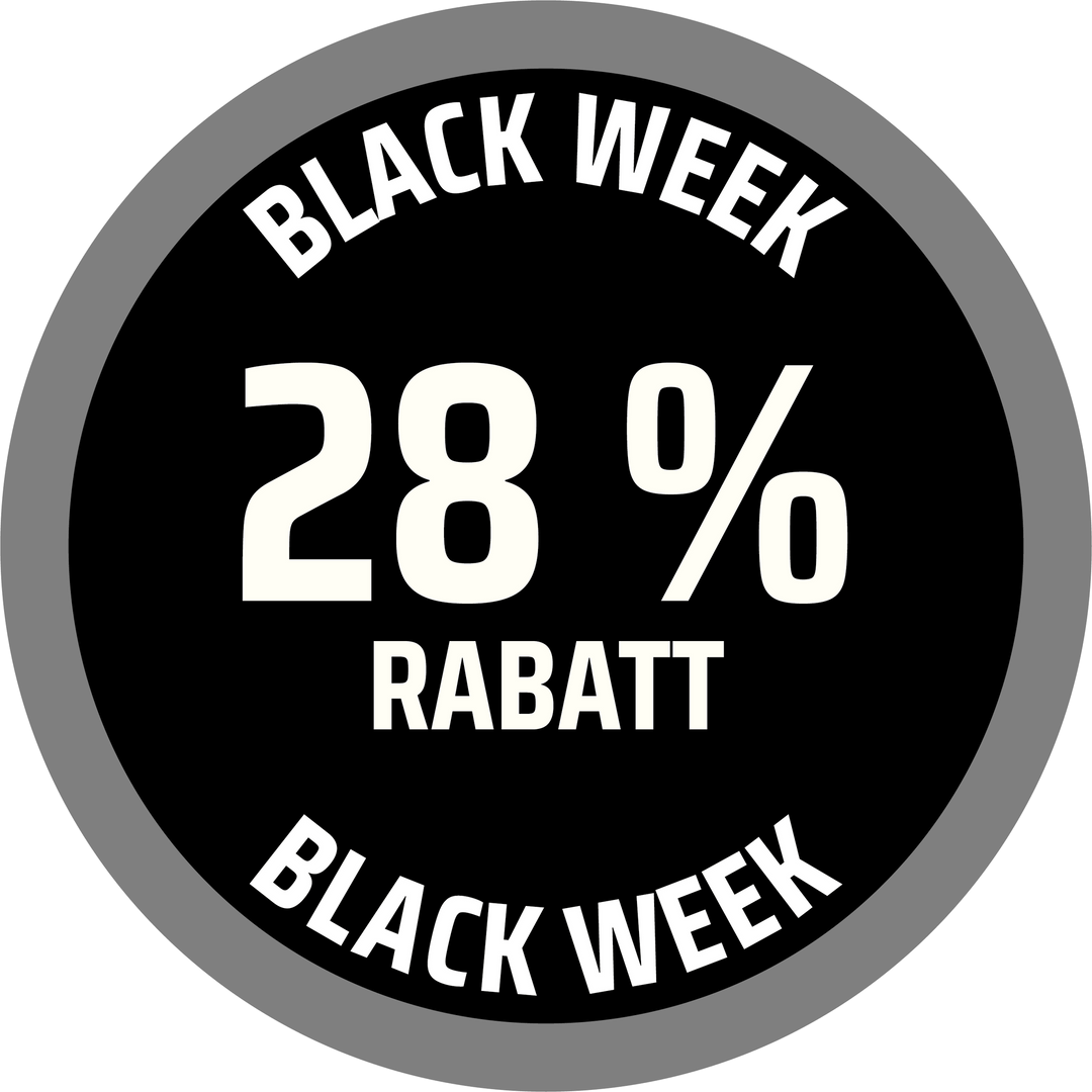 Produkt - 28 % Rabatt Black Week Produkt - 28 % Rabatt Black Week