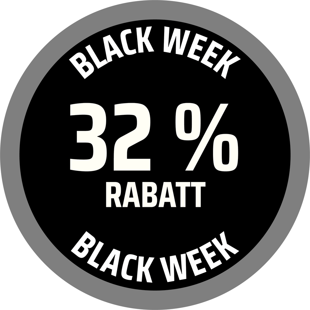 Produkt - 32 % Rabatt Black Week Produkt - 32 % Rabatt Black Week