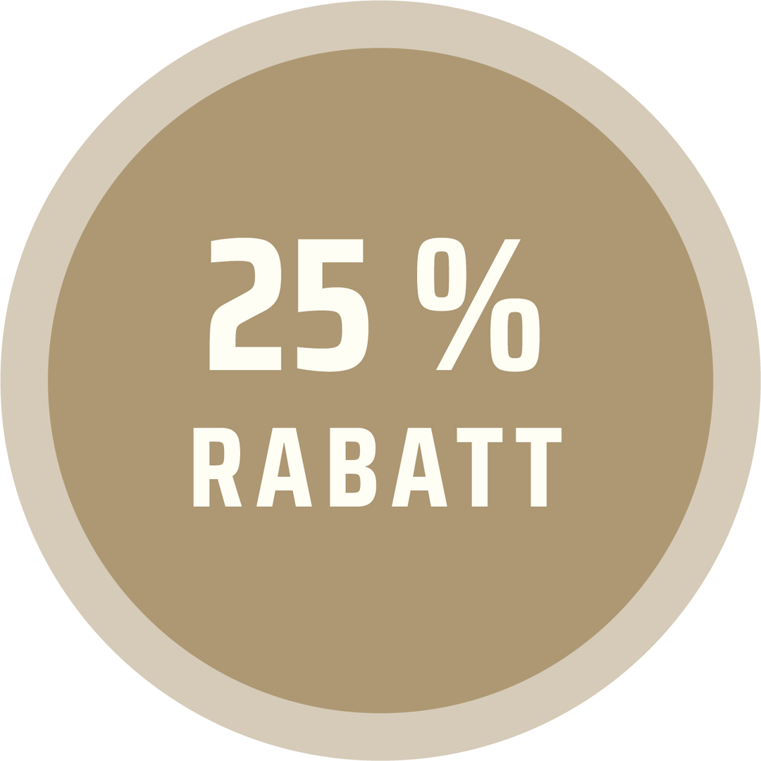 Produkt - 25 % Rabatt