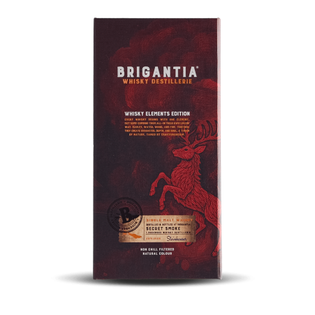 Brigantia Whisky Elements Secret Smoke mit Box