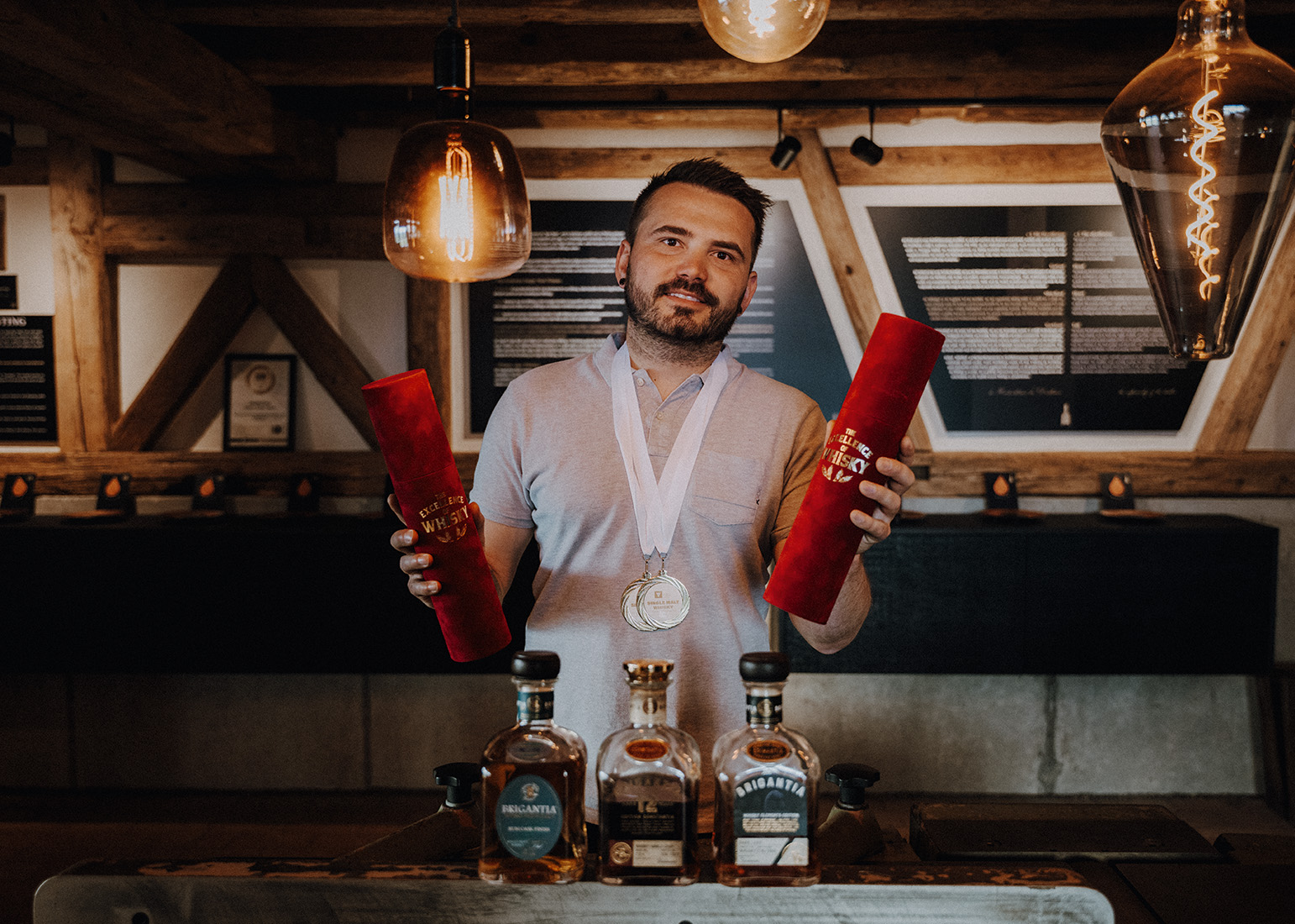 RIGANTIA Whisky gewinnt zwei Goldmedaillen beim Festival des Verband Deutscher Whiskybrenner