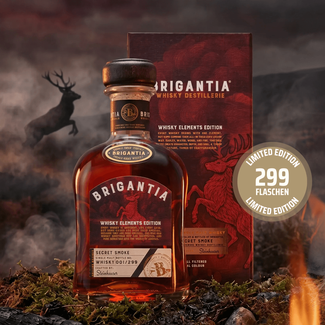 Brigantia Whisky Elements Secret Smoke mit Box - Image 3