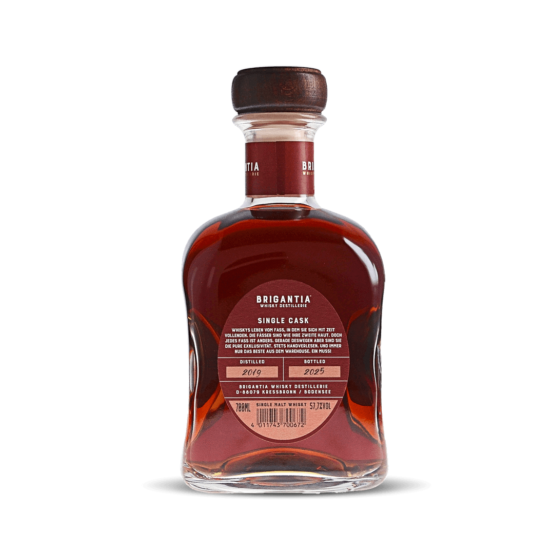 Brigantia Pedro Ximénez Single Cask-No. 1252 mit Box – Bild 2