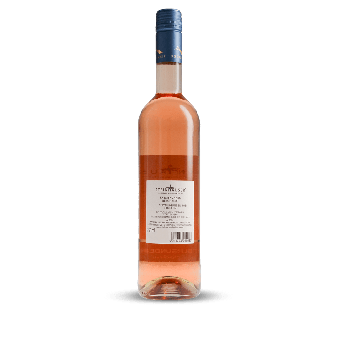 Steinhauser Kressbronner Spätburgunder Rosé trocken QbA – Bild 2