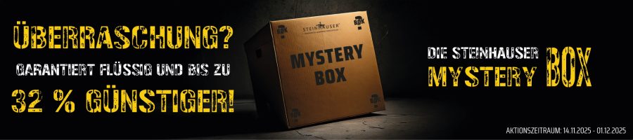 Steinhauser Mystery Box aus Kressbronn – Überraschungspaket mit ausgewählten Spezialitäten. Perfekt zum Entdecken und Genießen.